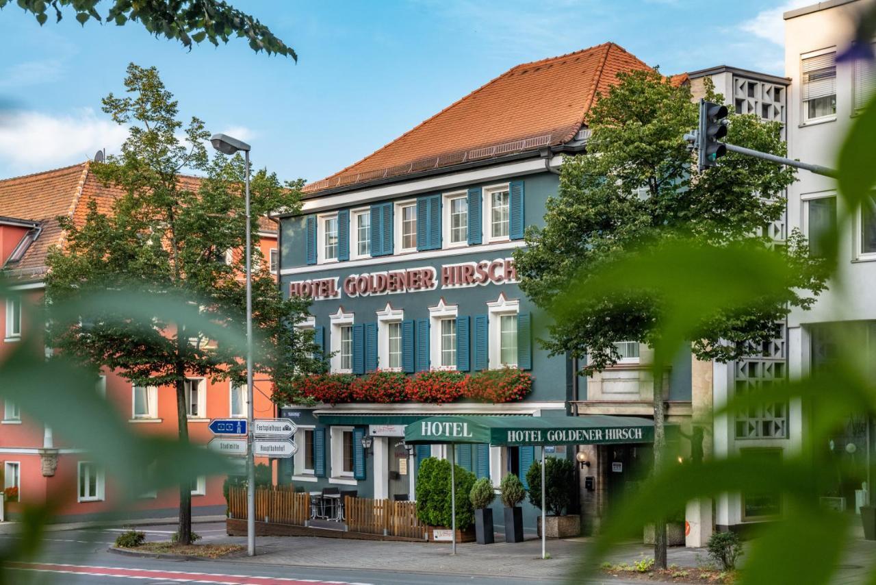 Hotel Goldener Hirsch Bayreuth Bagian luar foto